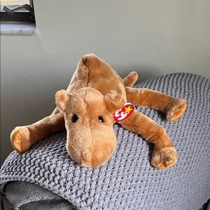 Ty Brown Camel Plush Toy retired.   Humphrey retired beanie baby. Large.